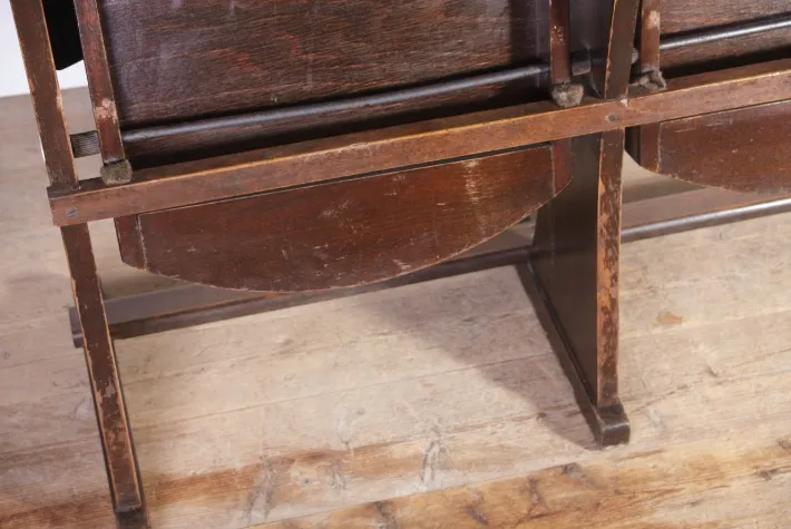 Pamono Vintage Cinema Bench from Ton, 1960s Hot