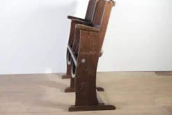 Pamono Vintage Cinema Bench from Ton, 1960s