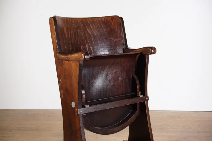 Pamono Vintage Cinema Seater from Ton, 1960s