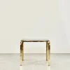 Pamono Vintage Coffee Table in Brass and Smoked Glass, 1960s Best