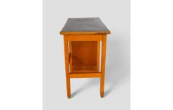 Pamono Vintage Compact Desk with Tambour Door and Internal Drawers