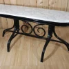 Pamono Vintage Curved Wooden Console Table, 1960 Outlet