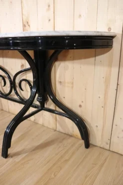Pamono Vintage Curved Wooden Console Table, 1960 Outlet