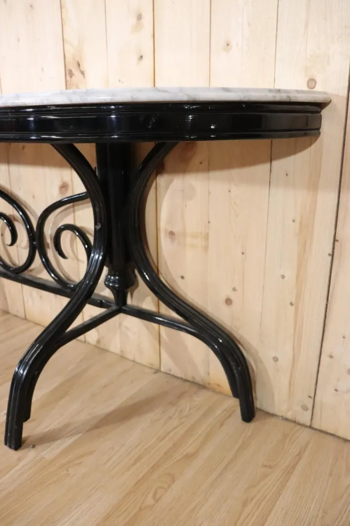 Pamono Vintage Curved Wooden Console Table, 1960 Outlet