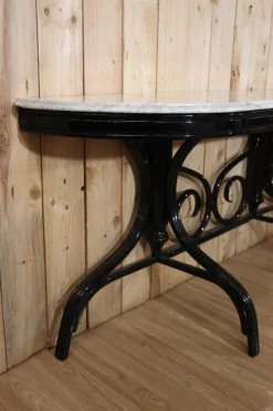 Pamono Vintage Curved Wooden Console Table, 1960 Outlet