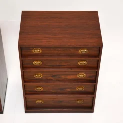 Pamono Vintage Danish Bedside Chests by Henning Korch for Silkeborg, 1960s, Set of 2 Best