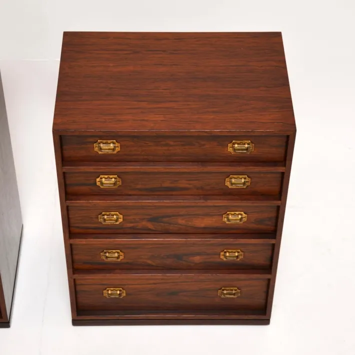 Pamono Vintage Danish Bedside Chests by Henning Korch for Silkeborg, 1960s, Set of 2 Best