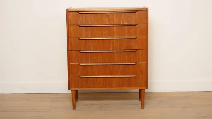 Pamono Vintage Danish Chest of Drawers in Teak Online