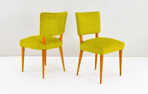 Pamono Vintage Danish Dining Chairs in Teak, 1950s, Set of 6 Online