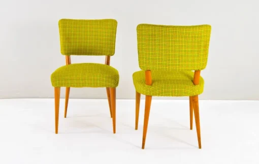 Pamono Vintage Danish Dining Chairs in Teak, 1950s, Set of 6 Online