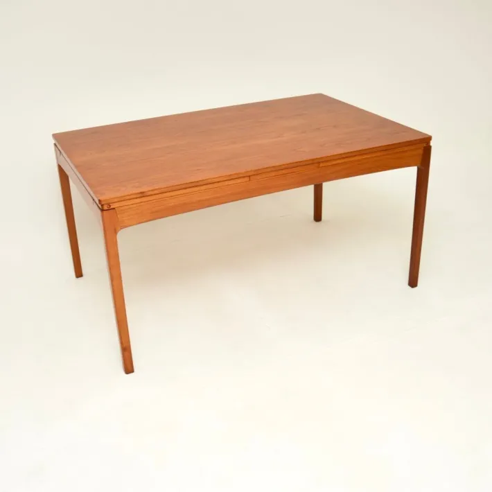 Pamono Vintage Danish Extending Dining Table in Teak, 1960s Outlet