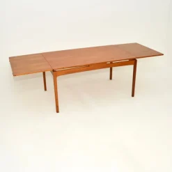 Pamono Vintage Danish Extending Dining Table in Teak, 1960s Outlet