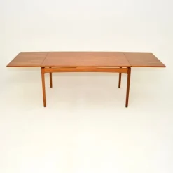 Pamono Vintage Danish Extending Dining Table in Teak, 1960s Outlet