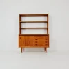 Pamono Vintage Danish Freestanding Book Case in Teak by Bengt Ruda, 1960s