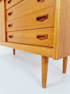 Pamono Vintage Danish Freestanding Book Case in Teak by Bengt Ruda, 1960s