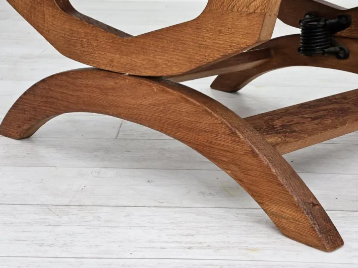 Pamono Vintage Danish Highback Rocking Chair, 1950s Discount