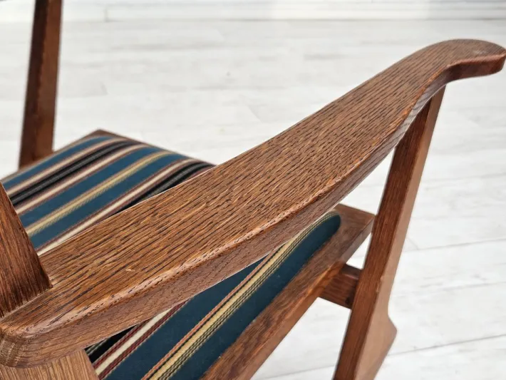 Pamono Vintage Danish Highback Rocking Chair, 1950s Discount