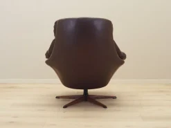Pamono Vintage Danish Leather Swivel Chair by H.W. Klein for Bramin, 1960s Hot