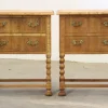 Pamono Vintage Danish Modern Oak Nightstands by Henning Kjærnulf, 1960s, Set of 2 Hot