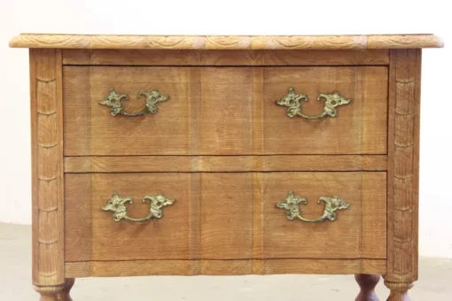 Pamono Vintage Danish Modern Oak Nightstands by Henning Kjærnulf, 1960s, Set of 2 Hot