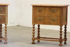 Pamono Vintage Danish Modern Oak Nightstands by Henning Kjærnulf, 1960s, Set of 2 Hot