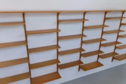 Pamono Vintage Danish Oak Modular Wall Unit by Poul Cadovius for Cado, 1960s New