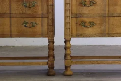 Pamono Vintage Danish Oak Nightstands by Henning Kjærnulf, 1960s, Set of 2 Clearance