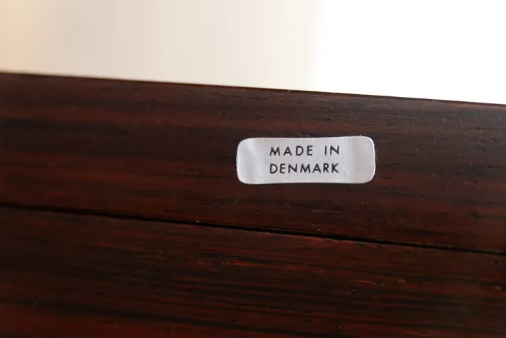 Pamono Vintage Danish Rosewood 5-Bay Modular Wall Unit by Poul Cadovius for Cado, 1960s New