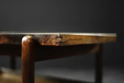 Pamono Vintage Danish Rosewood Serving Trolley by Poul Hundevad, 1960s