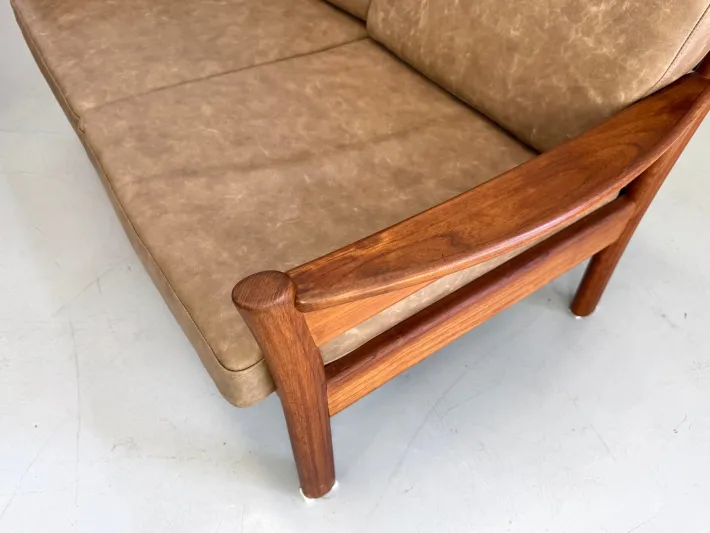 Pamono Vintage Danish Sofas attributed to Børge Jensen & Sønner, 1960s, Set of 2 Clearance
