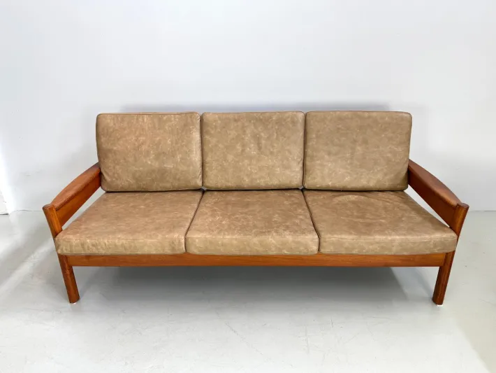 Pamono Vintage Danish Sofas attributed to Børge Jensen & Sønner, 1960s, Set of 2 Clearance