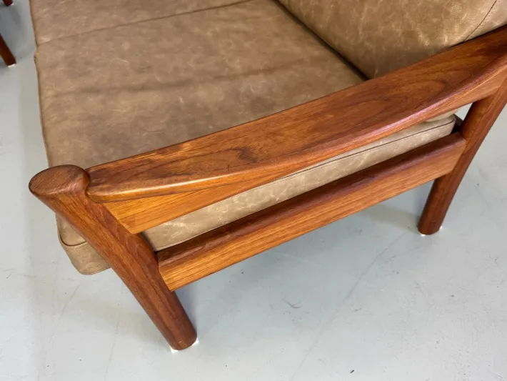 Pamono Vintage Danish Sofas attributed to Børge Jensen & Sønner, 1960s, Set of 2 Clearance