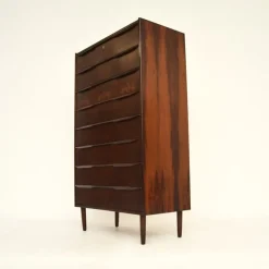 Pamono Vintage Danish Tallboy Chest of Drawers, 1960 Outlet