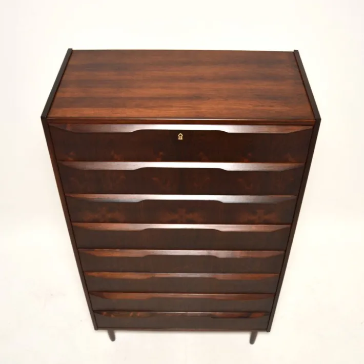 Pamono Vintage Danish Tallboy Chest of Drawers, 1960 Outlet
