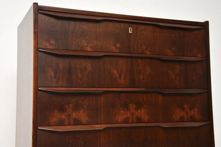 Pamono Vintage Danish Tallboy Chest of Drawers, 1960 Outlet