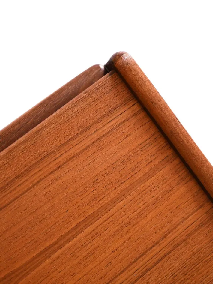 Pamono Vintage Danish Teak Bedside Table, 1960s New