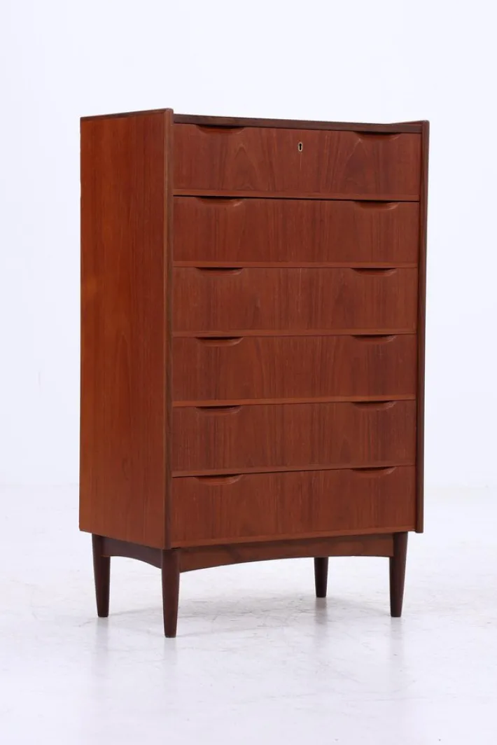Pamono Vintage Danish Teak Chest of Drawers, 1960s Online