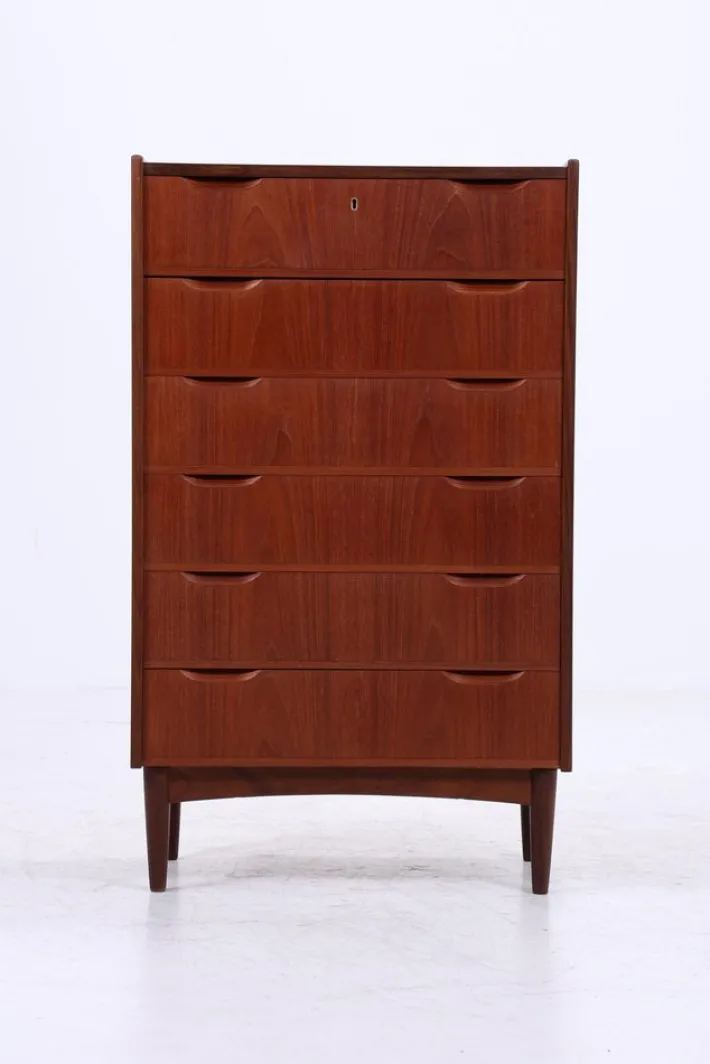 Pamono Vintage Danish Teak Chest of Drawers, 1960s Online