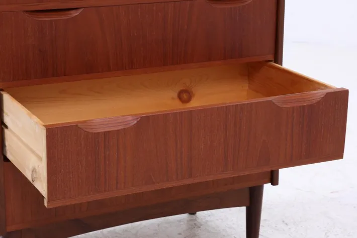 Pamono Vintage Danish Teak Chest of Drawers, 1960s Online