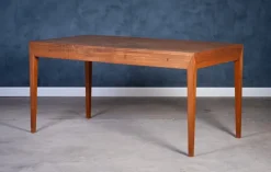 Pamono Vintage Danish Teak Desk by Severin Hansen for Haslev Møbelfabrik, 1950s