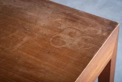 Pamono Vintage Danish Teak Desk by Severin Hansen for Haslev Møbelfabrik, 1950s