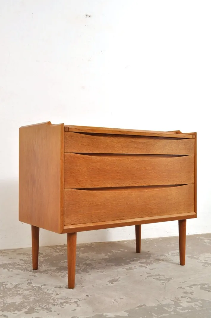 Pamono Vintage Danish Teak Dressing Table or Chest of Drawers from Ølholm Møbelfabrik, 1960s Clearance