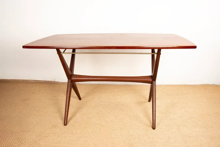 Pamono Vintage Danish Teak High and Low Table, 1960s. Outlet