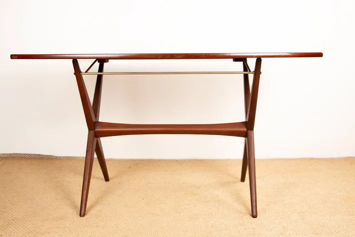 Pamono Vintage Danish Teak High and Low Table, 1960s. Outlet