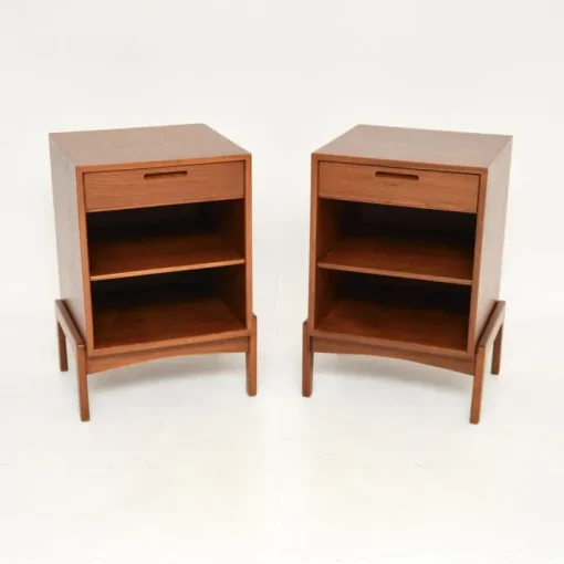 Pamono Vintage Danish Teak Nightstands by Ib Kofod Larsen, 1960, Set of 2 Best