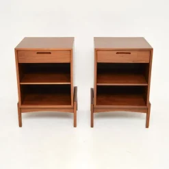 Pamono Vintage Danish Teak Nightstands by Ib Kofod Larsen, 1960, Set of 2 Best