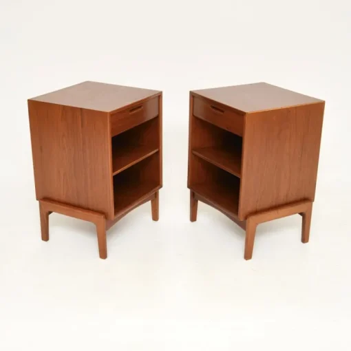 Pamono Vintage Danish Teak Nightstands by Ib Kofod Larsen, 1960, Set of 2 Best