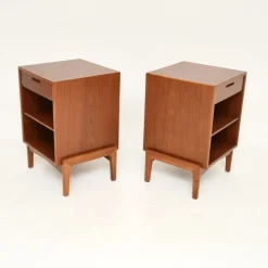 Pamono Vintage Danish Teak Nightstands by Ib Kofod Larsen, 1960, Set of 2 Best