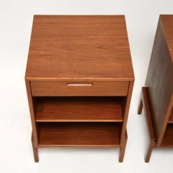 Pamono Vintage Danish Teak Nightstands by Ib Kofod Larsen, 1960, Set of 2 Best