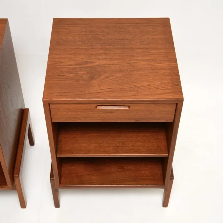 Pamono Vintage Danish Teak Nightstands by Ib Kofod Larsen, 1960, Set of 2 Best